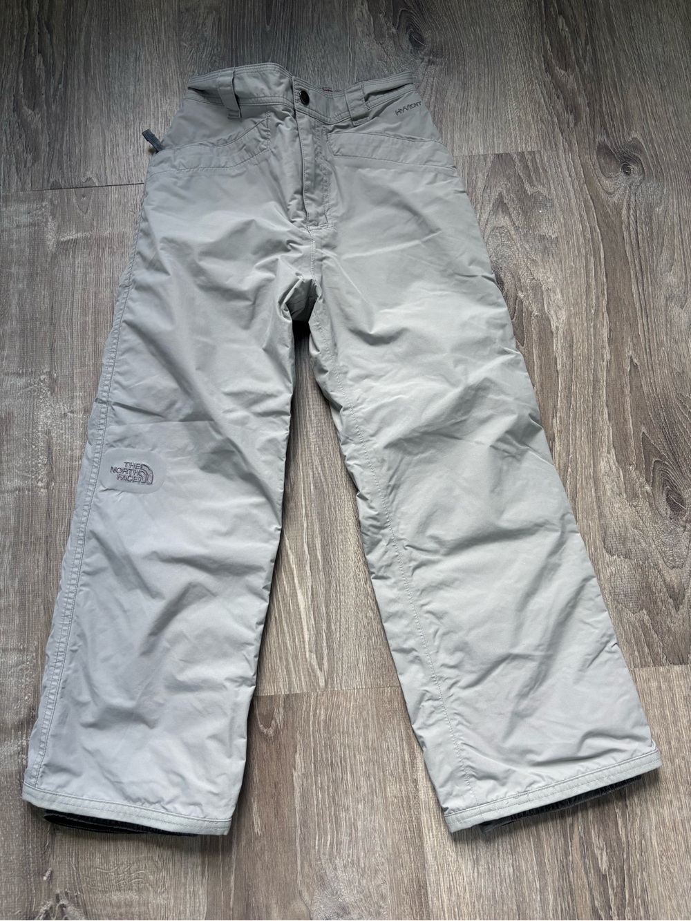 The North Face Hyvent Gray Ski Snowboard Pants Size Youth Medium